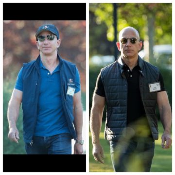 Jeff Bezos Before After - Strength By Sonny